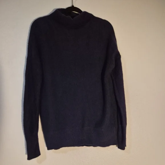 Vince Plush Cashmere Funnel-Neck Sweater - Picture 3 of 6